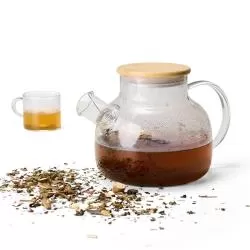 Chaleira Vidro Borossilicato Personalizada 