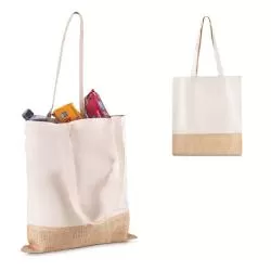 Sacola Ecológica de Algodão e Juta 220g/m²